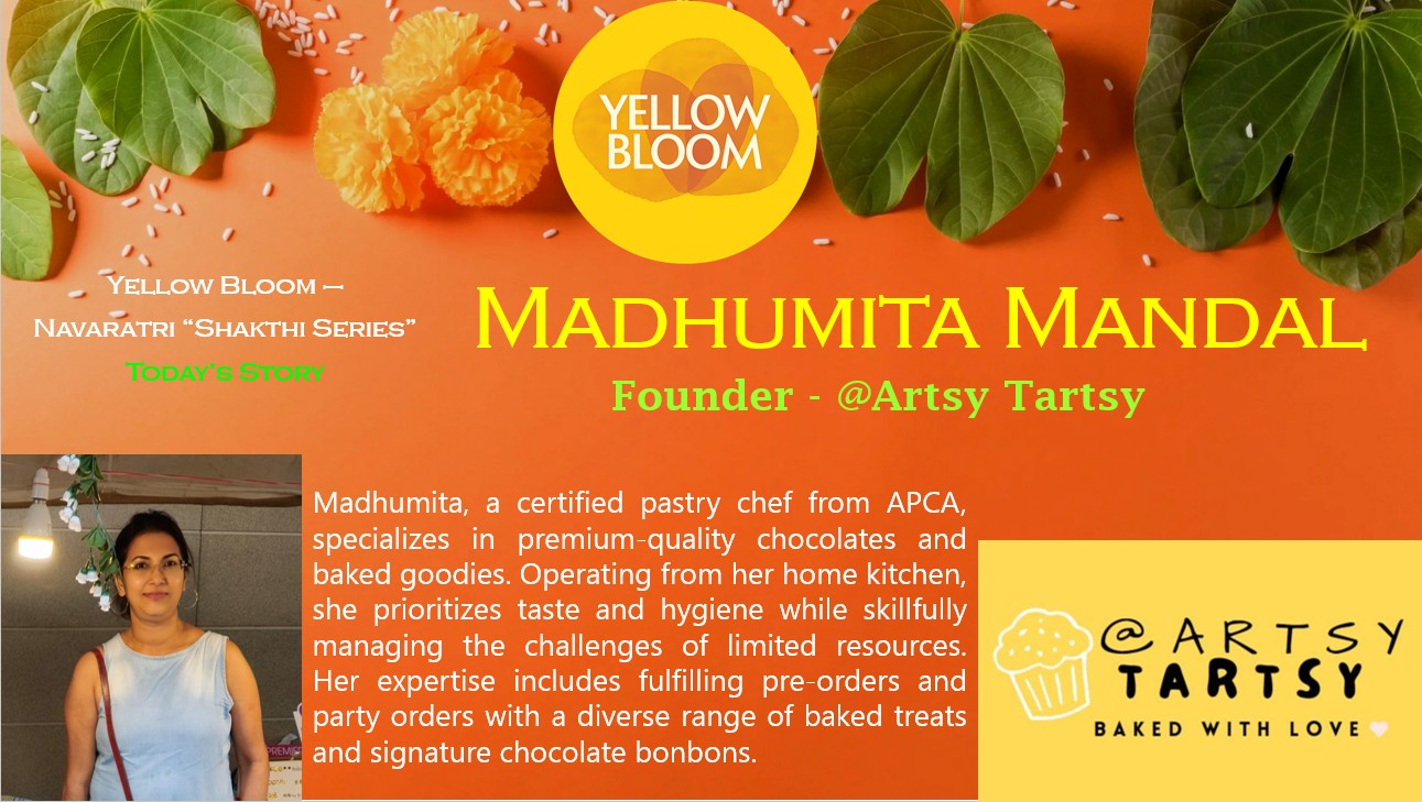 Artsy Tartsy x Yellow Bloom | Sweetness Meets Strength