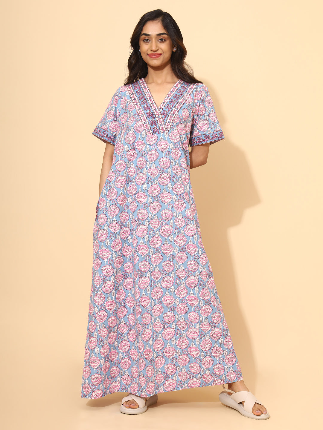 GEO ROSE MAXI nighty